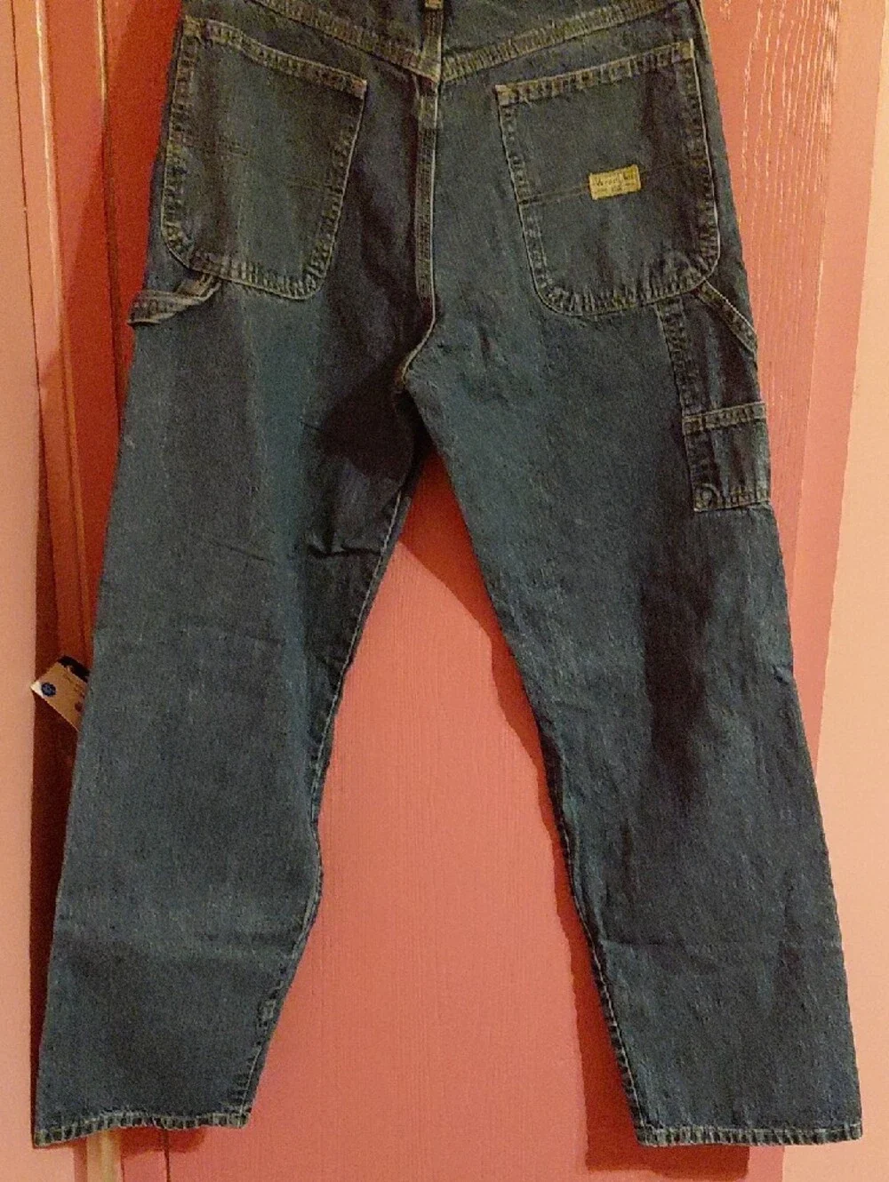 Wrangler Men's Relaxed Denim Jeans in Blue